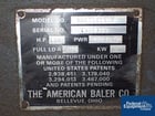 American #804310150F, horizontal baler, automatic tie and inserter, hydraulic power pack, serial# - Image 2