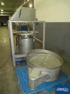 Bag Dump Station, Sweco #ZS40S124BDSDSFXB, Stainless Steel, 28" diameter dump opening, 40" Sweco base with - Image 3