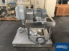 Fitzpatrick #JT Homoloid, Stainless Steel, 3 HP, pan feed, swinging hammers, on legs, serial# 1452, #3287-1 - Image 3