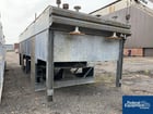 Esex air fin cooled heat exchanger, (2) fans, on stand, #3397-9 - Image 4