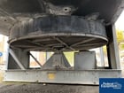 Esex air fin cooled heat exchanger, (2) fans, on stand, #3397-9 - Image 7