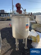 132 gallon Freude Titan, mix tank, Stainless Steel, 1.5 HP, 32" diameter x 32" side, flat top, dish bottom - Image 3