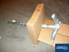 Retreat curve agitator 3 blade, 100 gallon, #29069 - Image 1