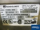 Videojet #XL, inkjet printer, Excel 2003,240 V., used in coding a sheet line, serial #0322450045WD, #31172 (2 - Image 2