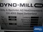 Chicago Boiler #KD25C, Dyno mill horizontal media mill, 25 liter jacketed bowl, 30 HP, serial #951121,1995 - Image 6