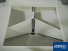 20 cu.ft., Remcon Plastic Bin, 36" x 57" x 16" straight side, w/cover, stackable, 6" center bttm outlet - Image 5