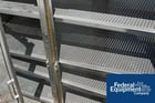Laminair, 48" flow drying oven, Stainless Steel, (4) 48" W x 24" D perforated trays, pass-thru w/doors on - Image 3