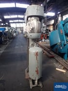50 HP Cowles, Stainless Steel disperser, shaft & blade, air over oil hydraulic lift w/air tank, 230/460 - Image 4