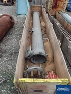 100 sq.ft., 75 psi shell, 75 psi tube, Union Carbide Karbate Heat Exchanger, (31) 1" diameter x 152" long - Image 2