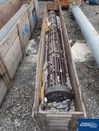 100 sq.ft., 75 psi shell, 75 psi tube, Union Carbide Karbate Heat Exchanger, (31) 1" diameter x 152" long - Image 4