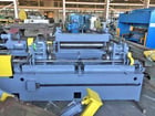 60" x .2" Rowe, edge trimmer, double stub design, powered width adjustment, 42" passline, 1993 - Image 5