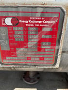 3007 sq.ft., 85 FV psi shell, Energy Exchanger Co, 1000 psi tubes, U-tube, horizontal - Image 3