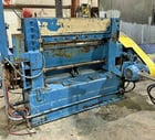 .135" x 4' Sesco, cut-to-length shear, bow tie top blade, air cooled & brake - Image 3