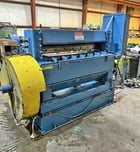 .135" x 4' Sesco, cut-to-length shear, bow tie top blade, air cooled & brake - Image 6