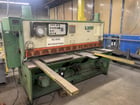 1/4" x 8' LVD #6OH-25 MVB20/6.35, hydraulic shear, 53" LH squaring arm, 4' sheet support, 1985 - Image 1
