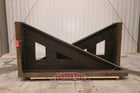 119" x 23-1/8" x 59-1/2" Angle plates, base drilled & tapped, #12390 - Image 1