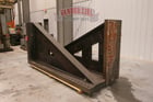 119" x 23-1/8" x 59-1/2" Angle plates, base drilled & tapped, #12390 - Image 2