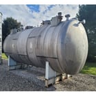 6000 gallon Clawson Tank, horizontal Stainless Steel pressure tank, center bulkhead, 95.5" ID, #18102 - Image 2