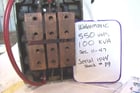 100 KVA 550 Primary, , Weld-O-Matic, machine type transformer, 11-4.7 amps - Image 1