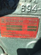 1000 HP Guascor #SF-360-TA Diesel Direct injection marine, Turbocharged 35,93 Cylinder Displacement, 1800 RPM - Image 1