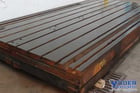 185" x 96", Giddings & Lewis, T-slotted floor plate, cast iron construction, #71060 - Image 3