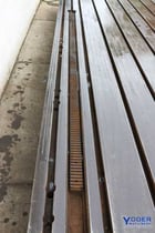 185" x 96", Giddings & Lewis, T-slotted floor plate, cast iron construction, #71060 - Image 6