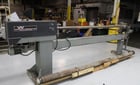 Menasha Corporation #S200, 128" long core cutter, 3" dia. mandrill, spare 5" mandrill, 1989 - Image 2