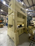 200 Ton, Aida #PDA-20M, straight side double crank press, 5.9" stroke, 23.7" Shut Height, air clutch & brake - Image 8