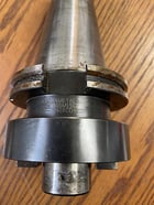 Kennametal #CV50SM150240 Cat 50 facemill holder, 1-1/2" dia.arbor, #104457 - Image 2