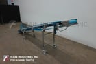18" wide x 12.9' long, Inclined Stainless Steel conveyor, 8-1/2" infeed height, food grade belt, 56" - Image 4