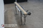 6" wide x 9.1' long, Stainless Steel belt conveyor, 37"-41" infeed/discharge height - Image 3