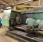 Dainichi #M-95, 37.3" swing, 21" chuck, 9.3" bar, 20.44" cut diameter, 8 pos turret, Fanuc 6T, 1984 - Image 2