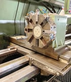 Dainichi #M-95, 37.3" swing, 21" chuck, 9.3" bar, 20.44" cut diameter, 8 pos turret, Fanuc 6T, 1984 - Image 4