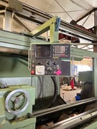 Dainichi #M-95, 37.3" swing, 21" chuck, 9.3" bar, 20.44" cut diameter, 8 pos turret, Fanuc 6T, 1984 - Image 6
