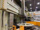 216" O-M, CNC vertical boring mill, dual Fanuc controls, 236" swing, 145" turning height, 100 HP, 1995 - Image 5