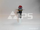 GE Et-16 Red Indicating Light Assembly Red Cap, 120vac, 1900 Ohm Resistor - Image 1