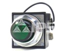 GE Cr104p Push To Test Indicator Light 120vac, Green Lens - Image 1