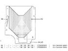 GE Left Ceramic Arc Barrier Plate For Ic Limitamp, Ic2814 / Ic302 - Image 2