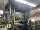 400 Ton, Niagara #BP2-400-72-42, straight side double crank press, 5" stroke, 29" Shut Height, air clutch & - Image 3