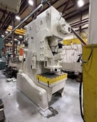 110 Ton, Komatsu #110-OBS, gap frame press, 5.9" stroke,air clutch & brake, 32-65 SPM, 1981 - Image 2