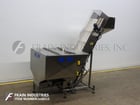 New England #60CFTHE, incline cleated belt feeder with 58" L x 58" W x 39" D Stainless Steel hopper, mounted - Image 5