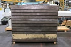 84" x 66" x 38" Cast iron angle plates, 9 t-slots, single plate, #160734 - Image 1