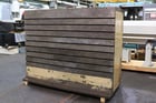 84" x 66" x 38" Cast iron angle plates, 9 t-slots, single plate, #160734 - Image 2