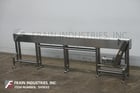 6" wide x 11.9' long, Stainless Steel table top conveyor, 38"-42" infeed & discharge range, 1 HP, mounted on - Image 5