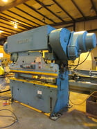 90 Ton, Wysong #90-6, mechanical press brake, 6.5' OA, 8' die rail, power ram adj., air clutch & brake, 1984 - Image 2