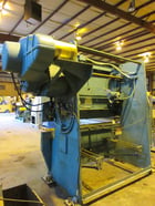 90 Ton, Wysong #90-6, mechanical press brake, 6.5' OA, 8' die rail, power ram adj., air clutch & brake, 1984 - Image 5