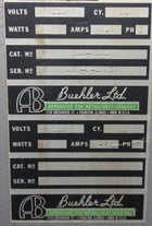 Buehler Specimen #10-1010, 230/460 V., 3-phase, extra holding vise, 5-extra diamond wheels, coolant, S/N - Image 6