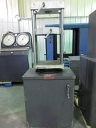 12000 lb. Tinius-Olsen, unvi. tester, tensile & compression, electro mechanical, 4' tension - Image 2