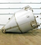 Tricor Metal, Stainless Steel hopper / screw conveyor, 79" dia., 54" straight wall, 48" x 11" bottom opening - Image 2