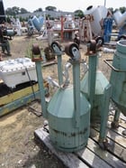Schold, 20 gallon Stainless Steel post mixer, 5 HP variable speed belt drive, open top/cone bottom - Image 3